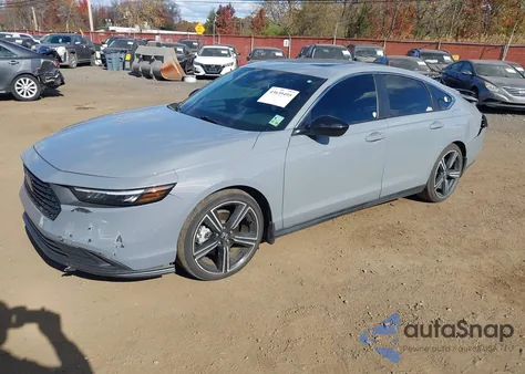 2023 Honda Accord Hybrid Sport from USA, damaged, VIN 1HGCY2F55PA060432